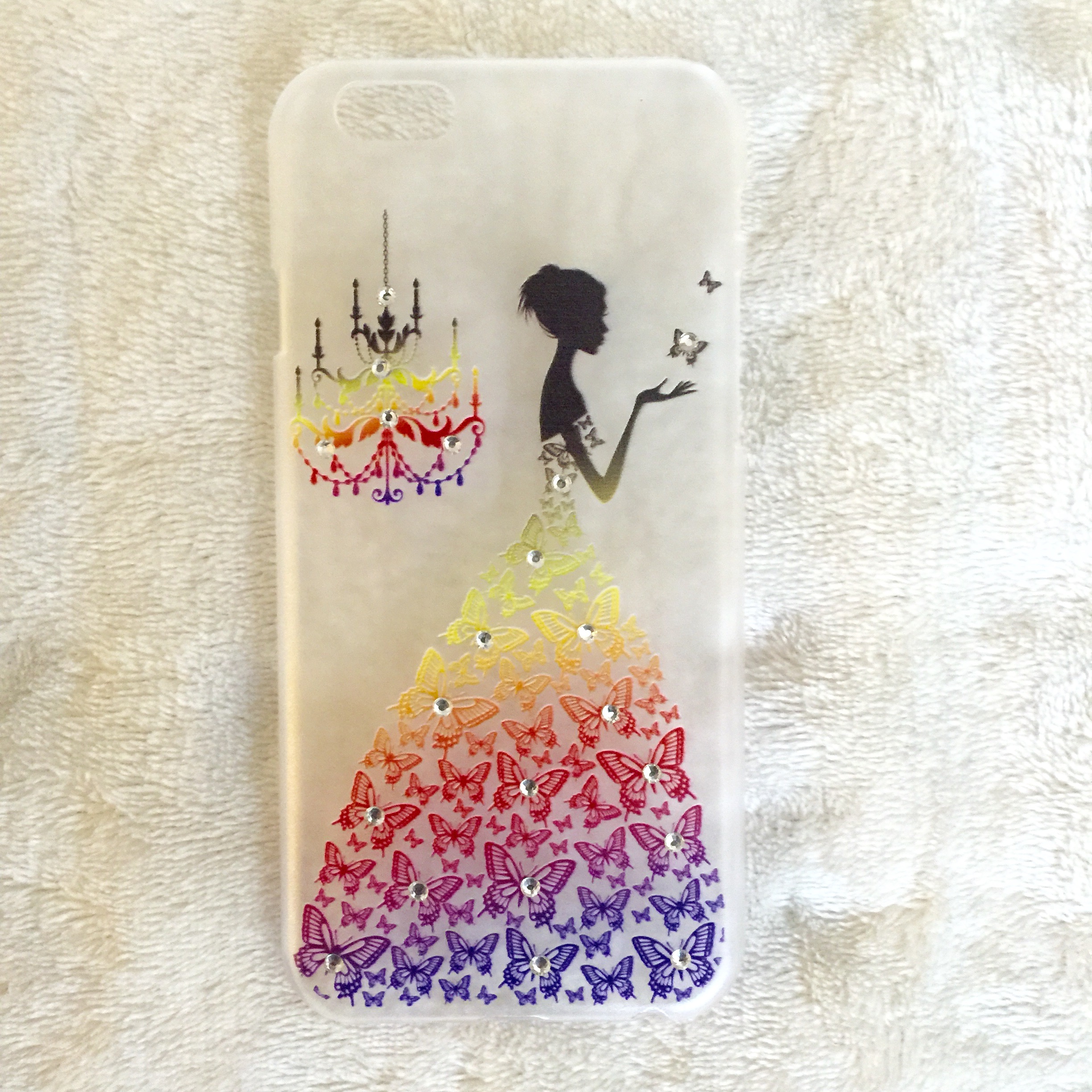 Wedding Girl Bling iPhone Case